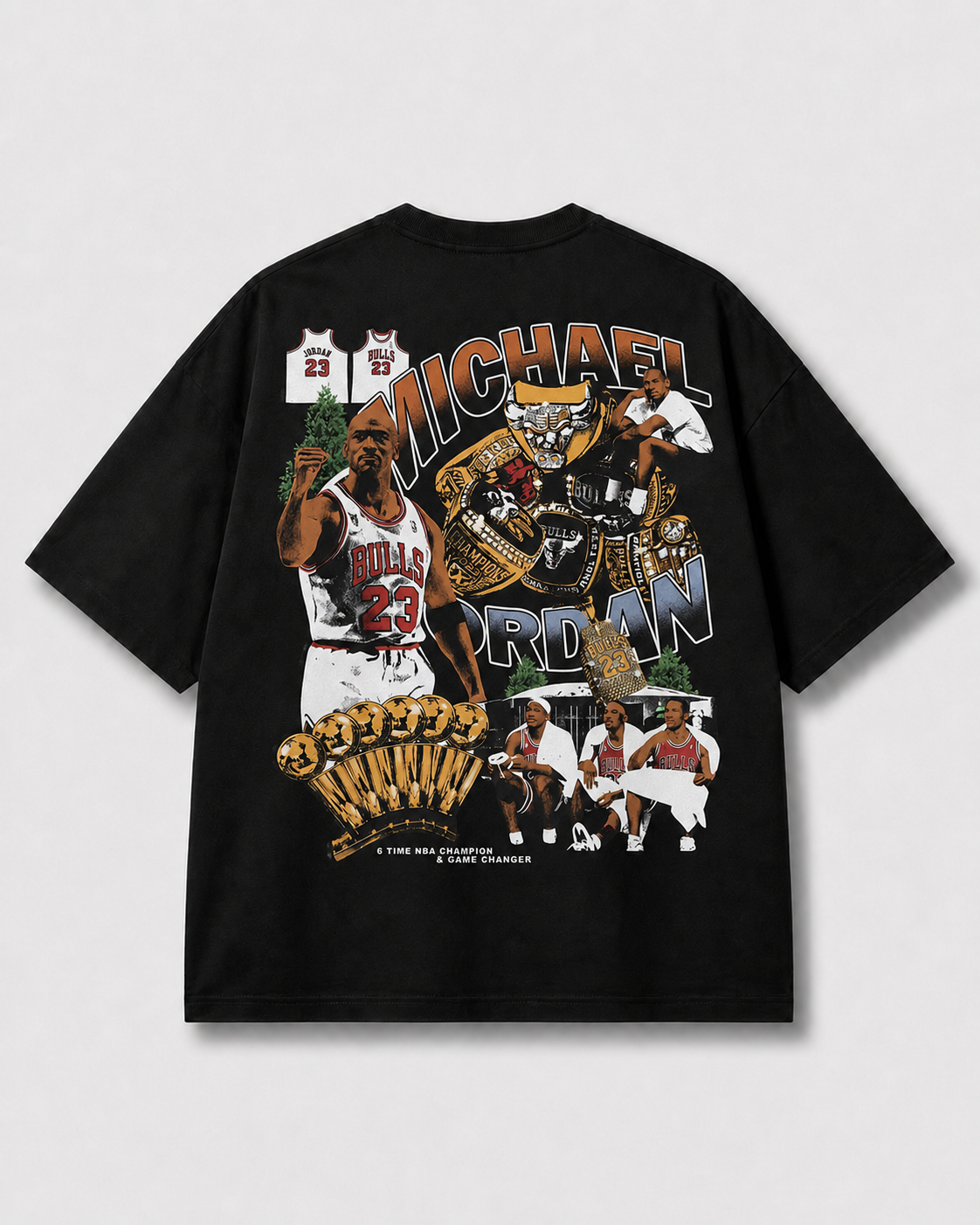HOOPERS DROP "LEGACY" COLLECTION OVERSIZED TEE
